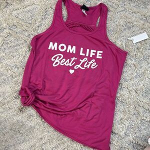 Katydid Mom Life Best Life Tank Size XL NWT